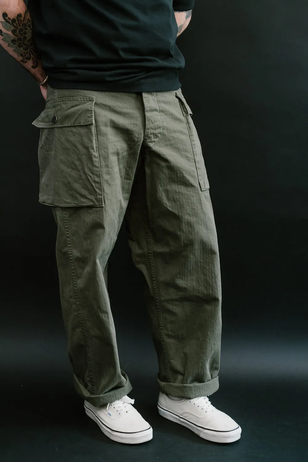 03-5250-76 - U.S. 2-Pocket Cargo Pants - Army Green