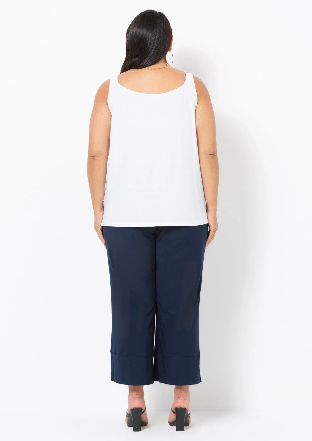 1006 Wide Crop Jersey Pant