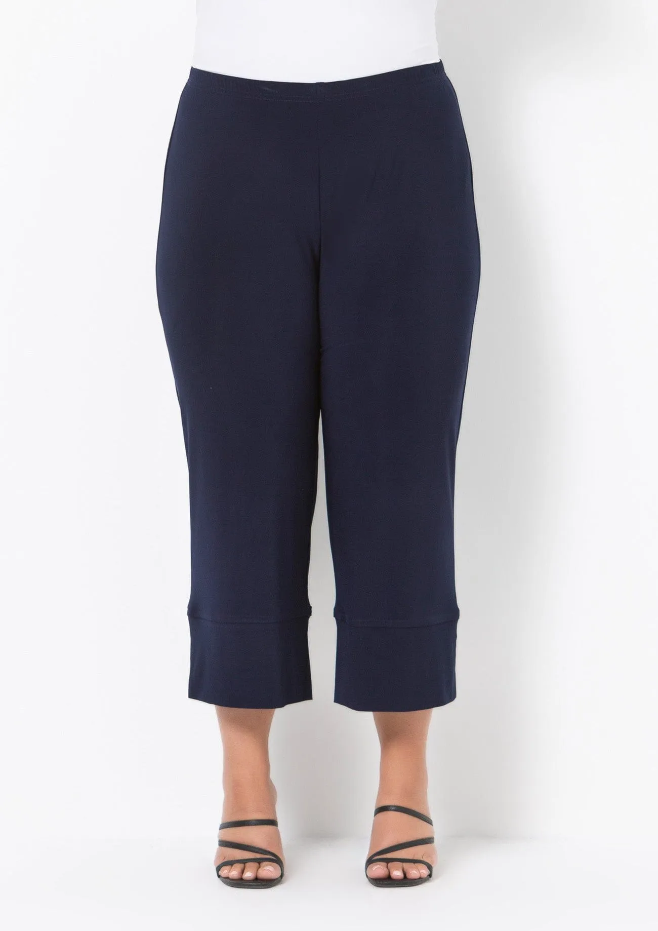 1006 Wide Crop Jersey Pant