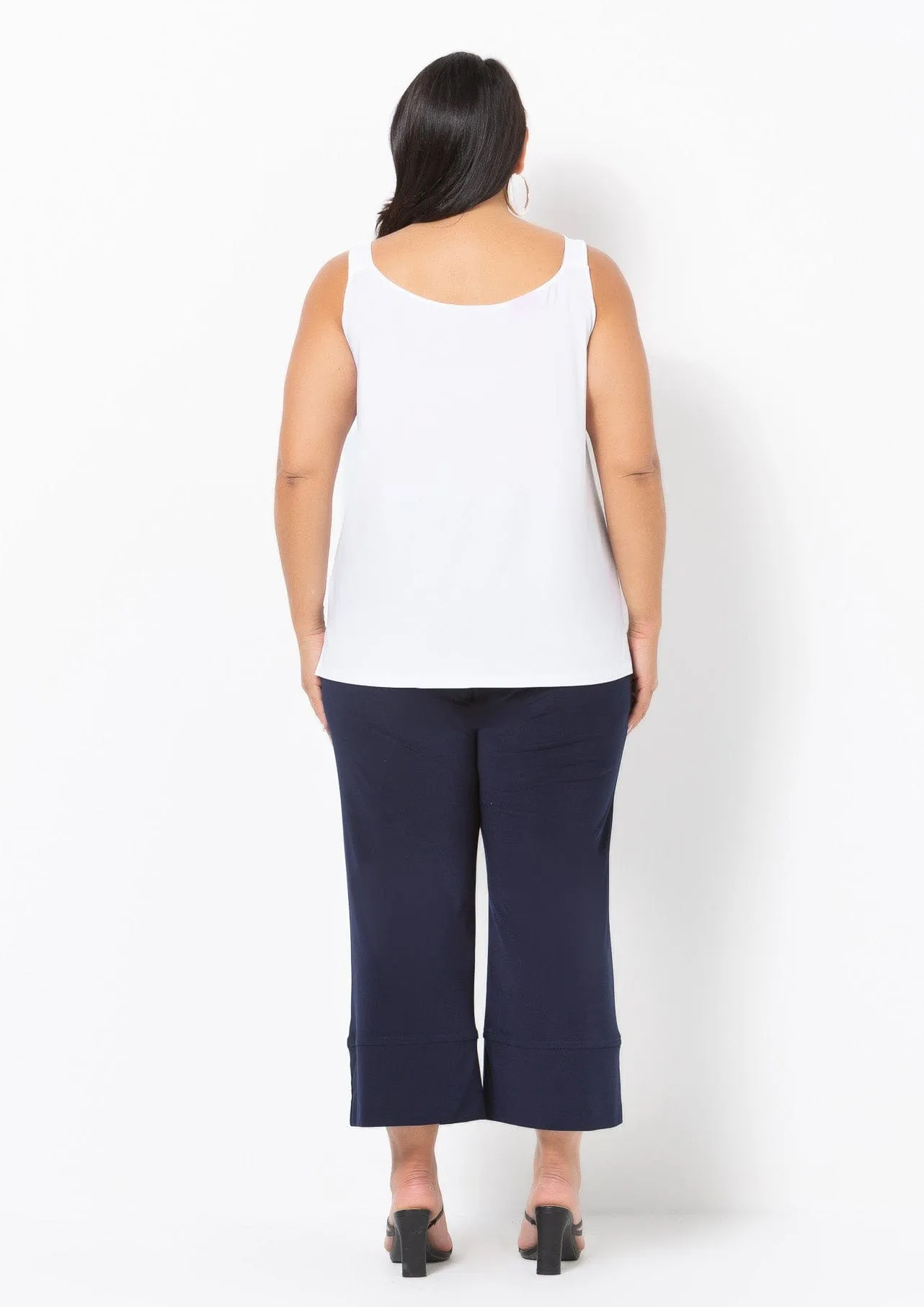 1006 Wide Crop Jersey Pant