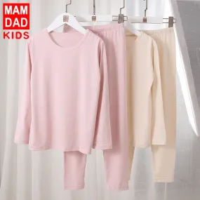 2019 Kids Boys Girls Autumn Outfit Thermal Fiber Outfit with Sweater and Pants