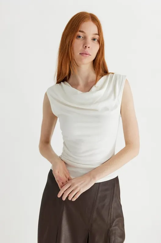 Allie Cowlneck Top