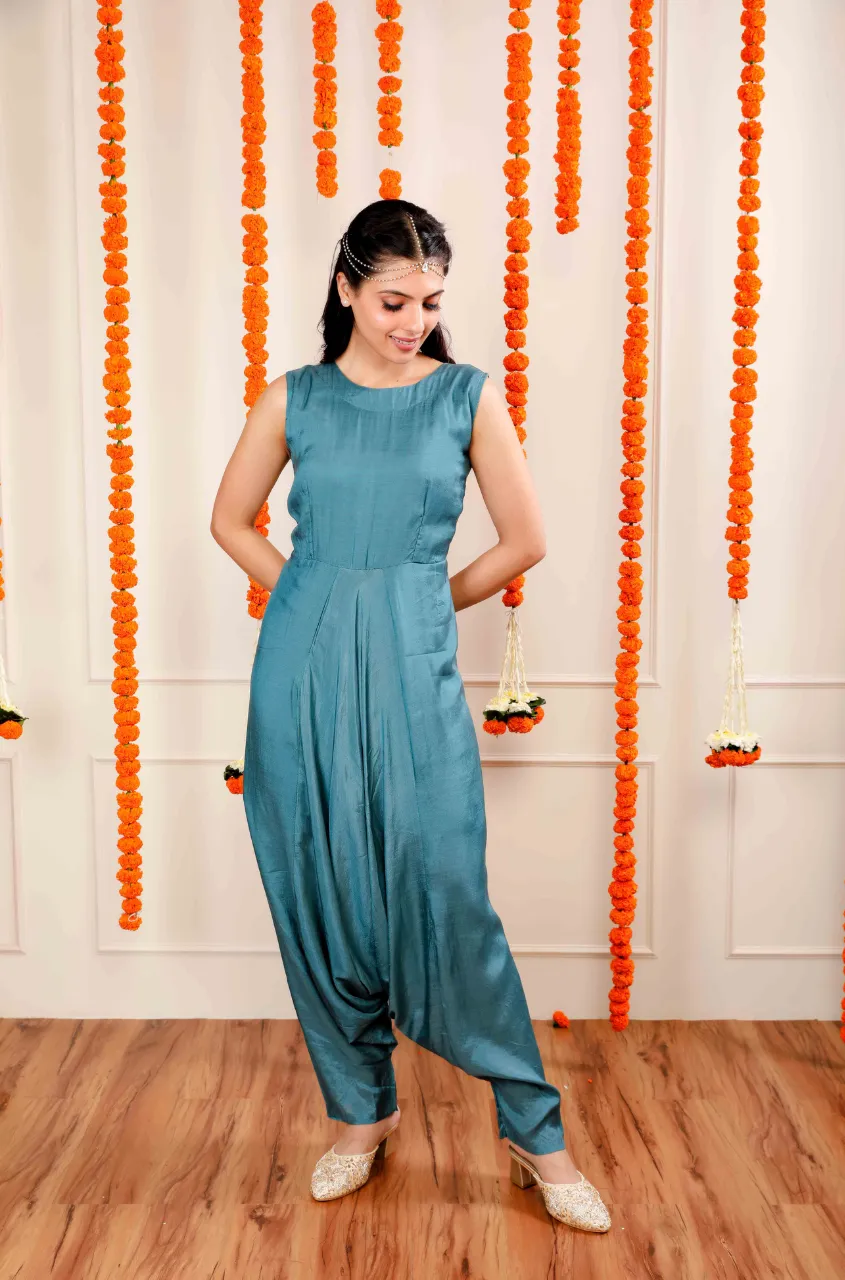 ALLOY -   Dhoti Jumpsuit With Embellished Jacket