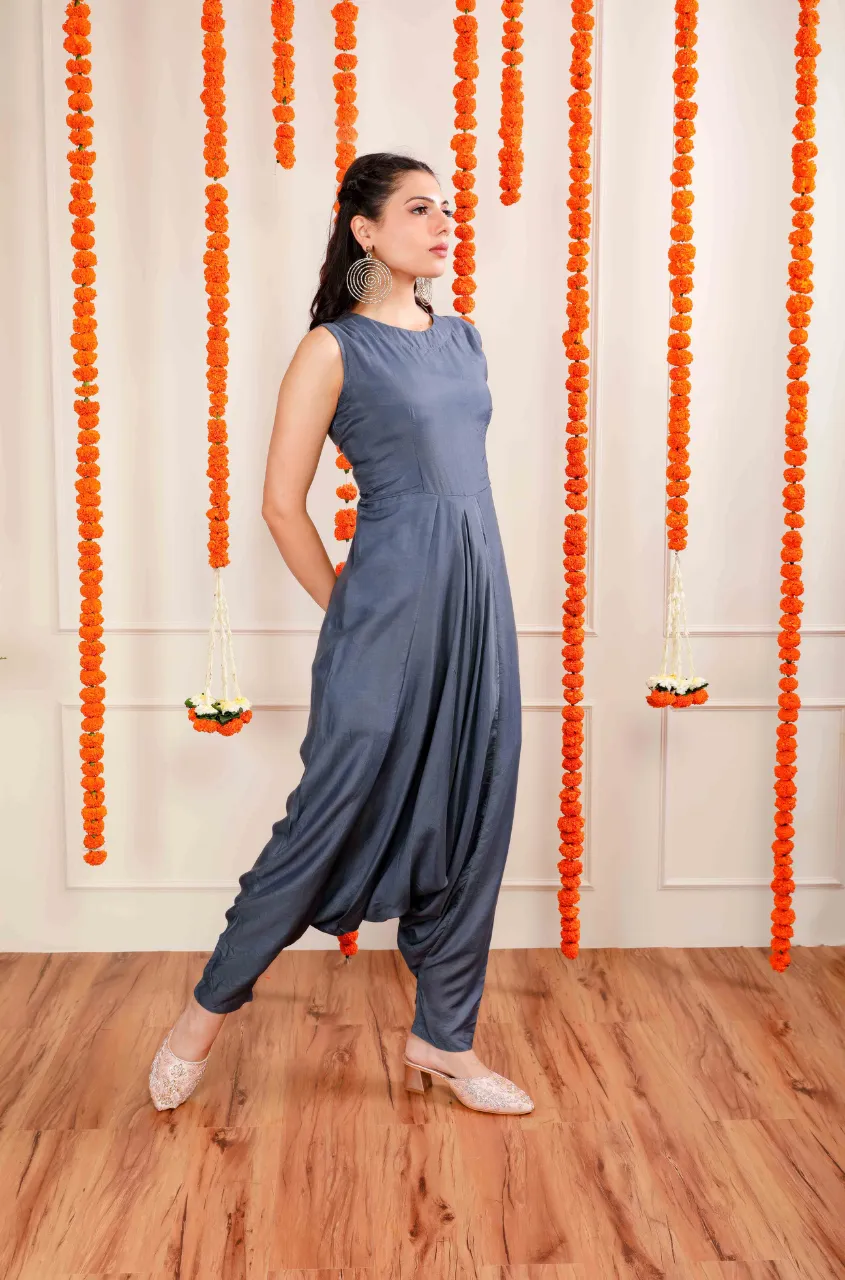 ALLOY -   Dhoti Jumpsuit With Embellished Jacket