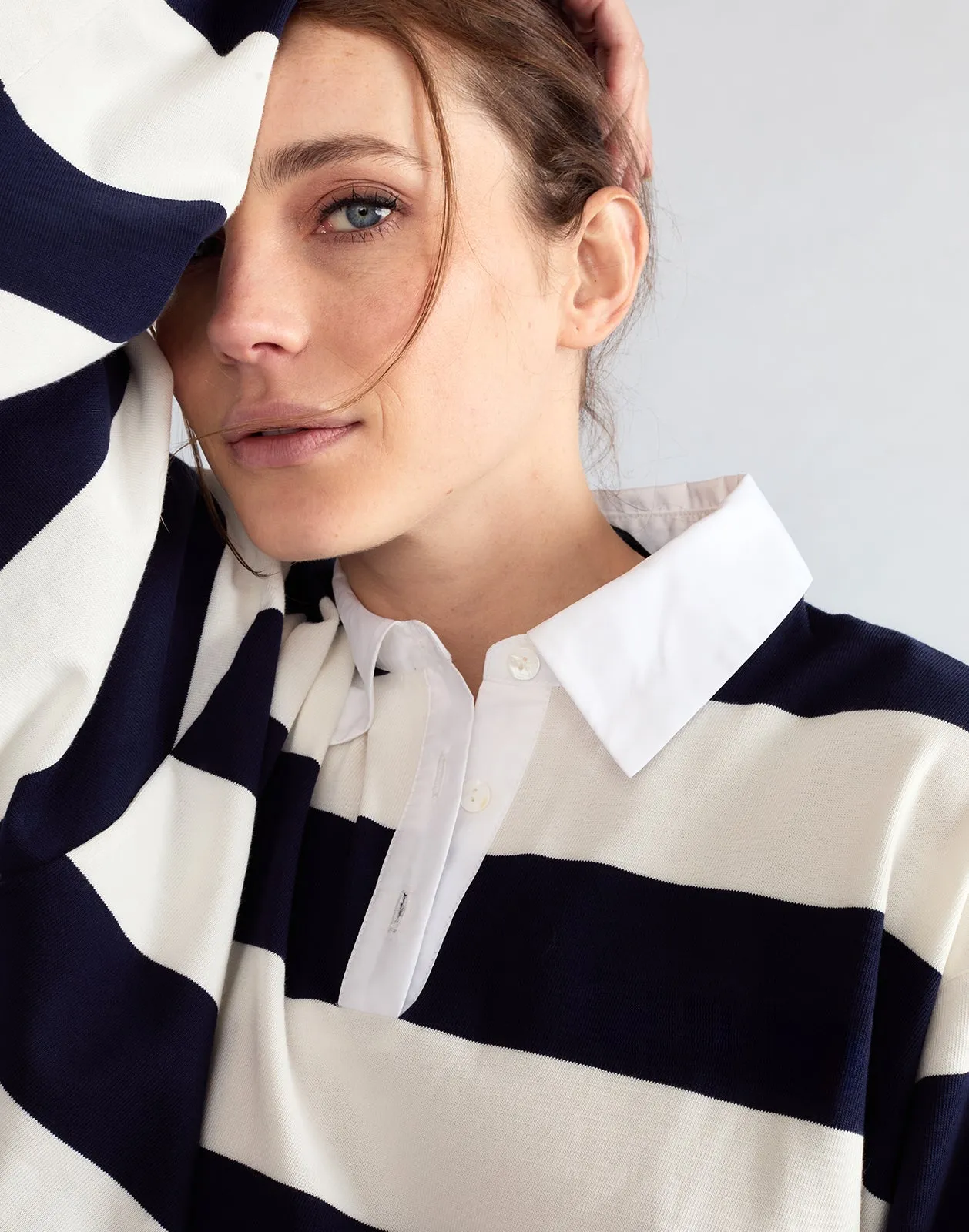 Ardie Striped Rugby Shirt