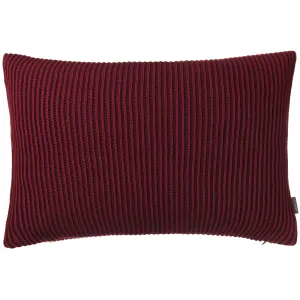 Azoia Cushion Cover [Bordeaux red/Dark red]