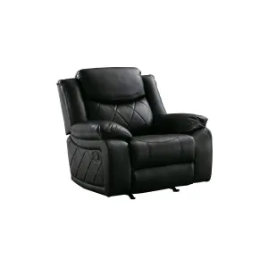 Bartholomew Black Rocker Recliner