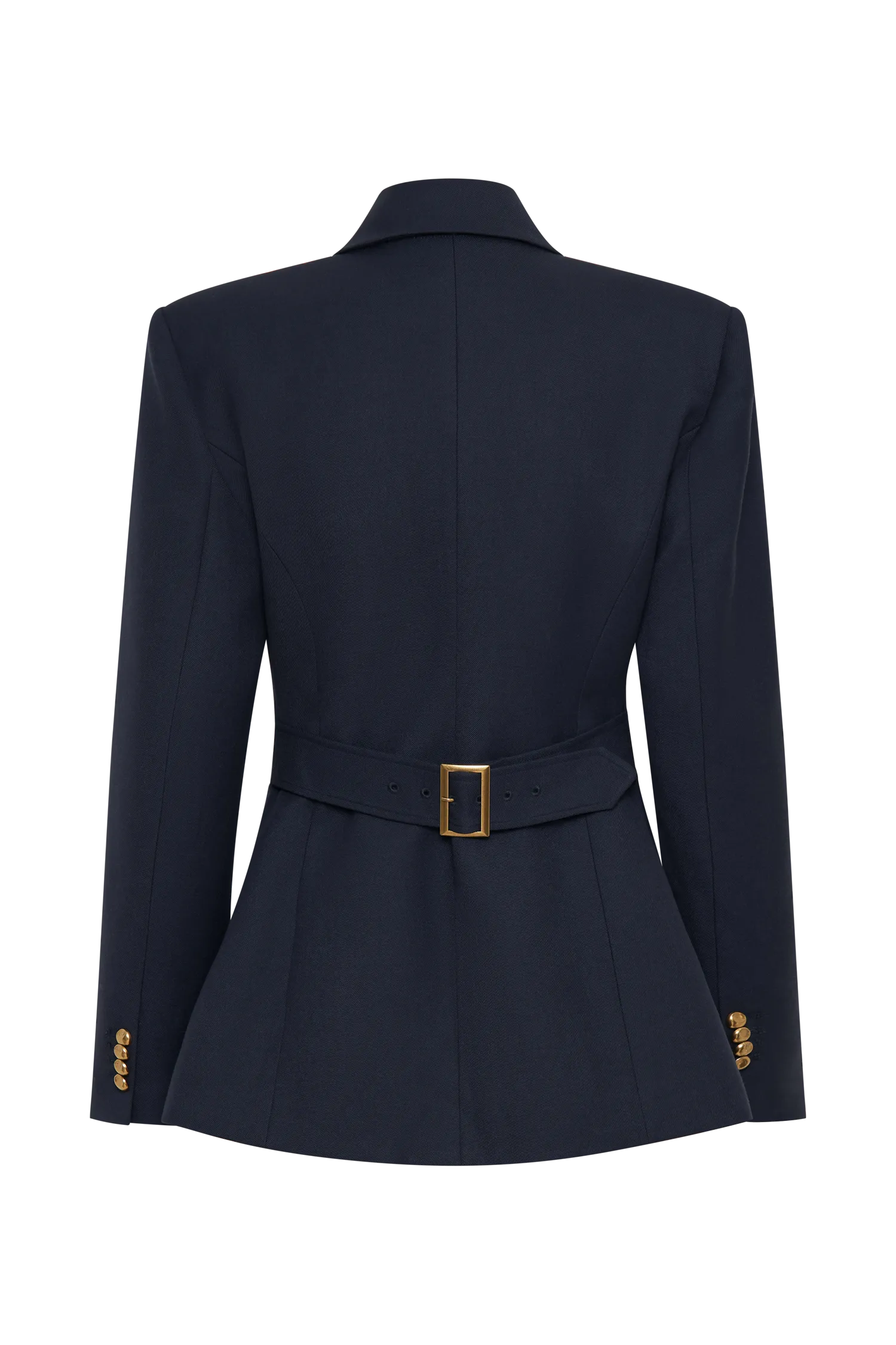 Bellamy Cinched Blazer - Dark Navy