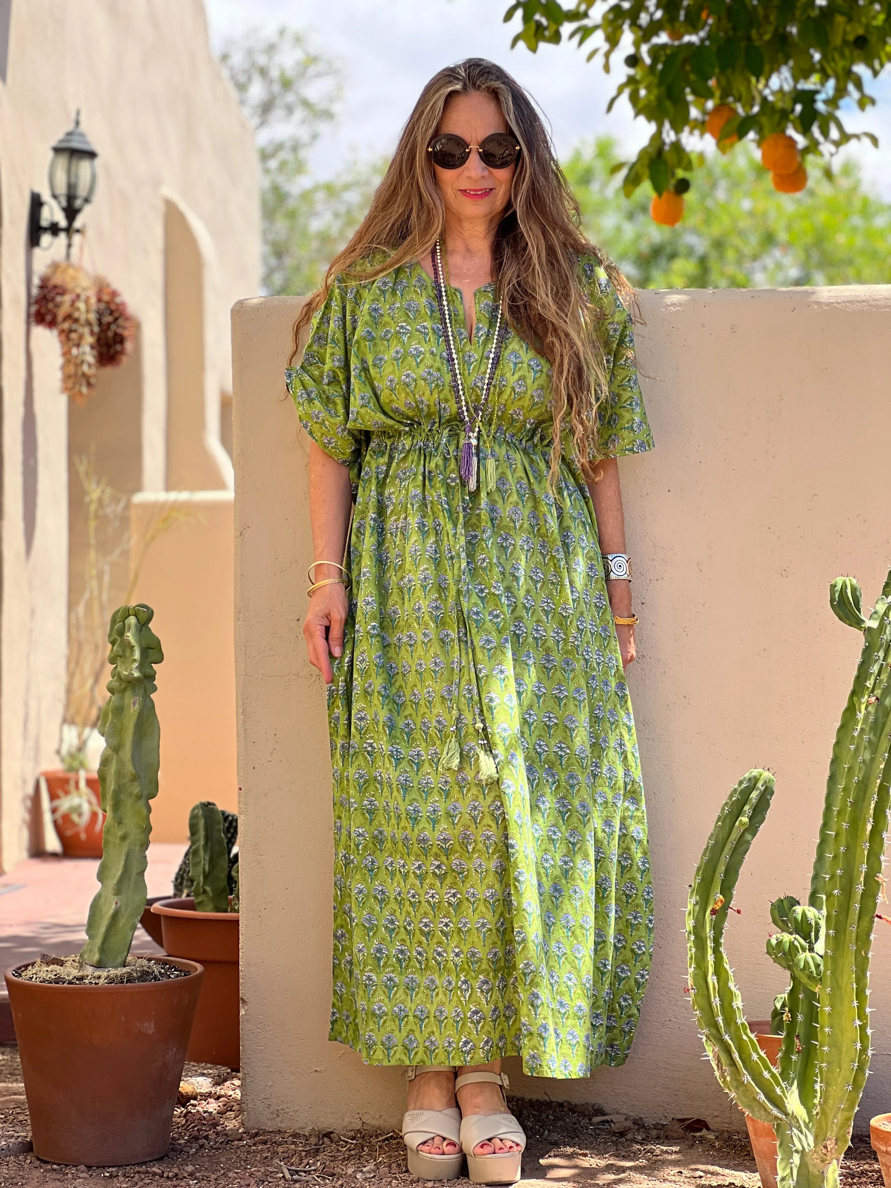 Bembridge Floral Maxi Kaftan Dress