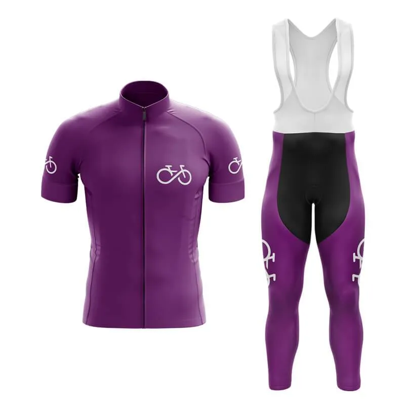 Bike Forever 2.0 Club Cycling Kit (Purple)