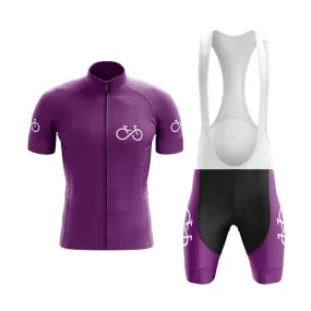 Bike Forever 2.0 Club Cycling Kit (Purple)