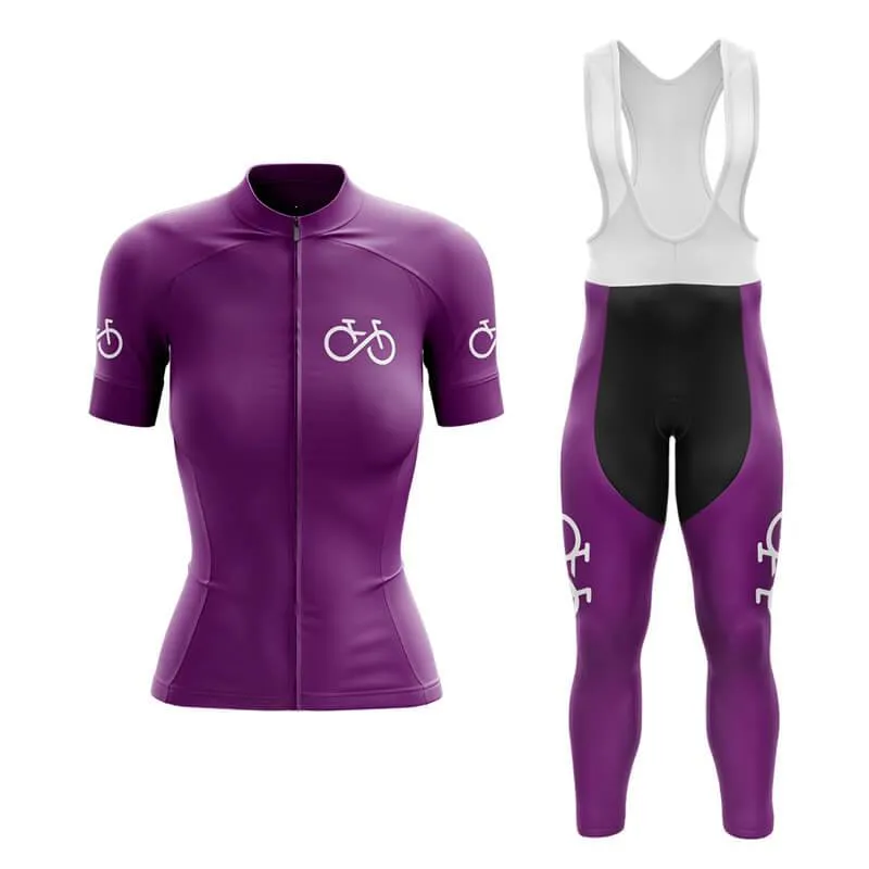 Bike Forever 2.0 Club Cycling Kit (Purple)