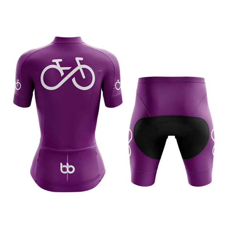 Bike Forever 2.0 Club Cycling Kit (Purple)