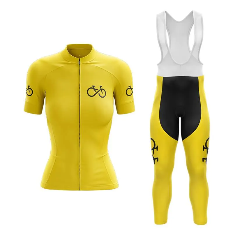 Bike Forever 2.0 Club Cycling Kit (Yellow)