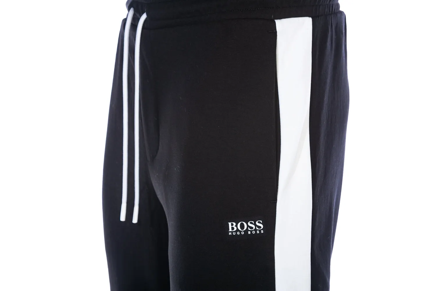 BOSS Halvo Sweatpant in Black & White