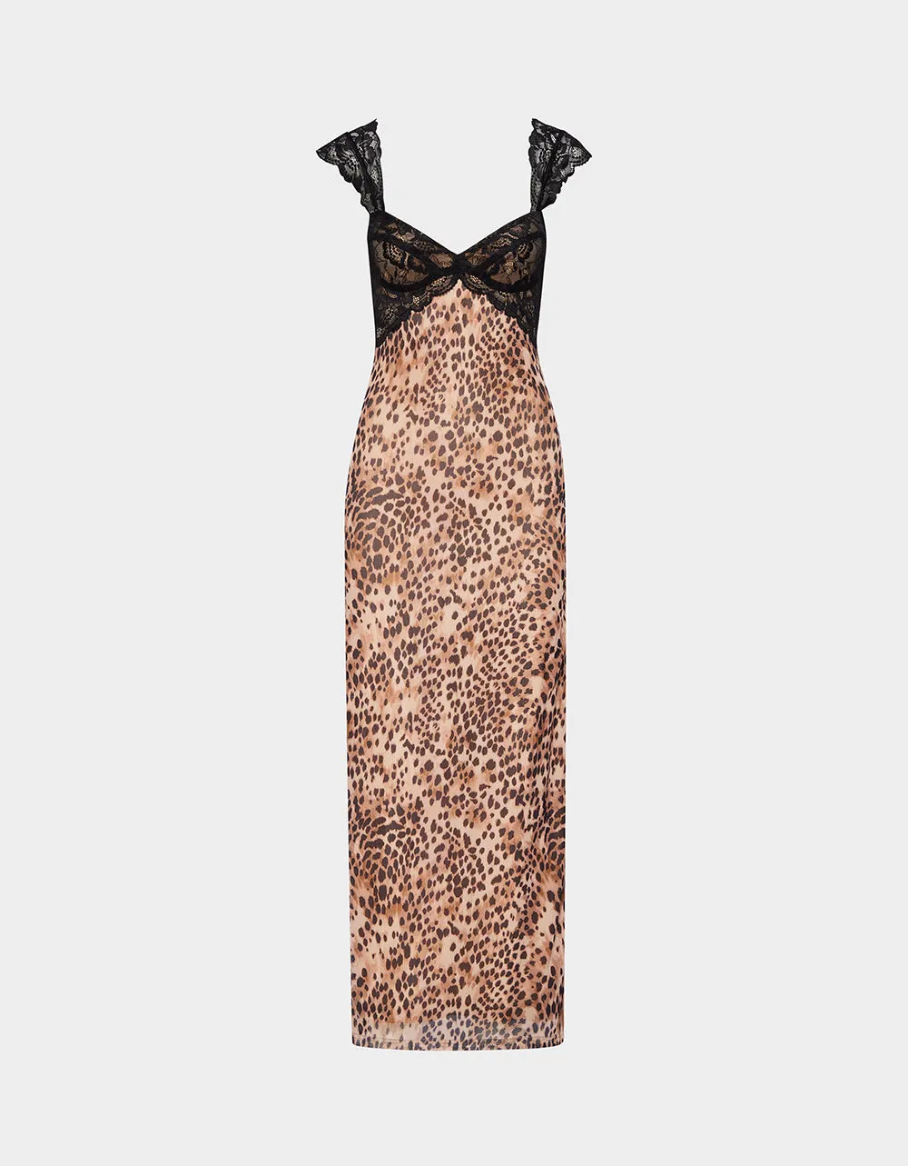 CAMILLE MAXI DRESS LEOPARD