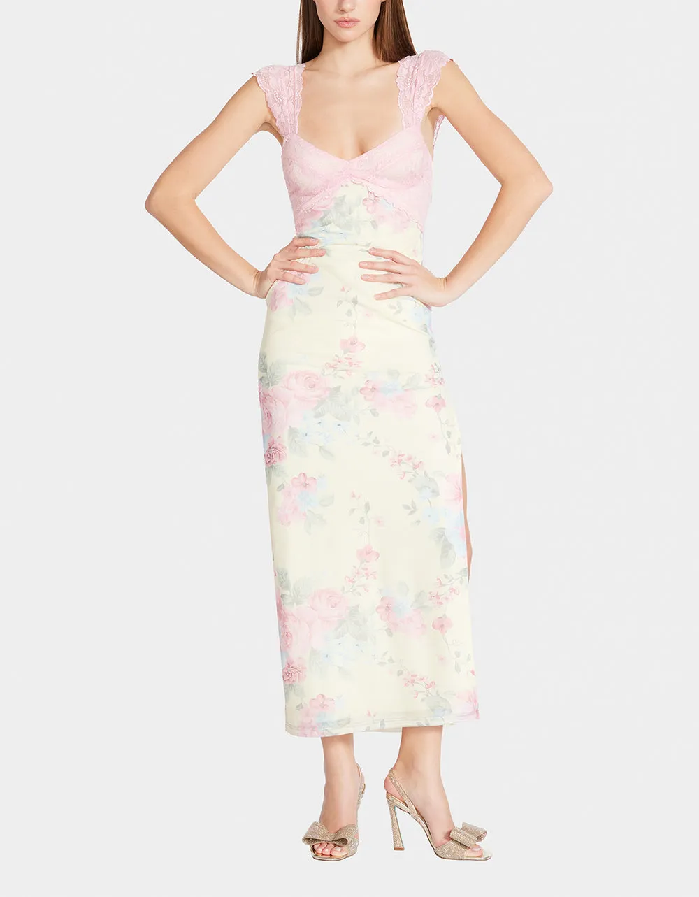 CAMILLE MAXI DRESS PINK