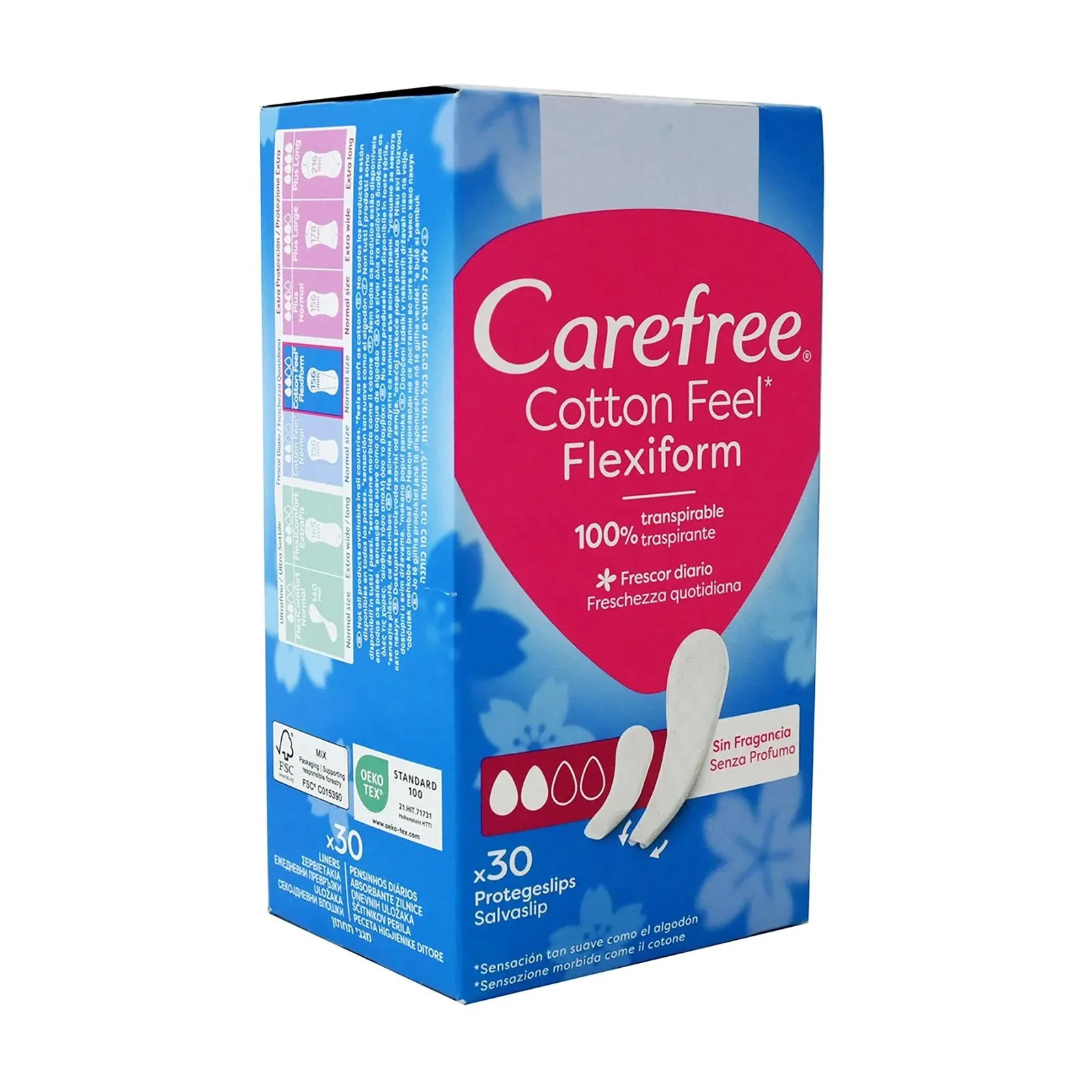 Carefree Flexiform Regular - 30 Pack