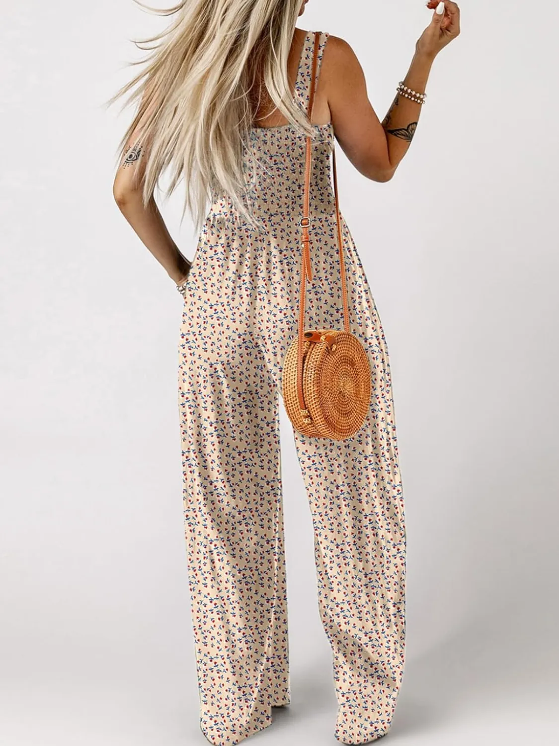 Casual Loose Sleeveless Jumpsuits