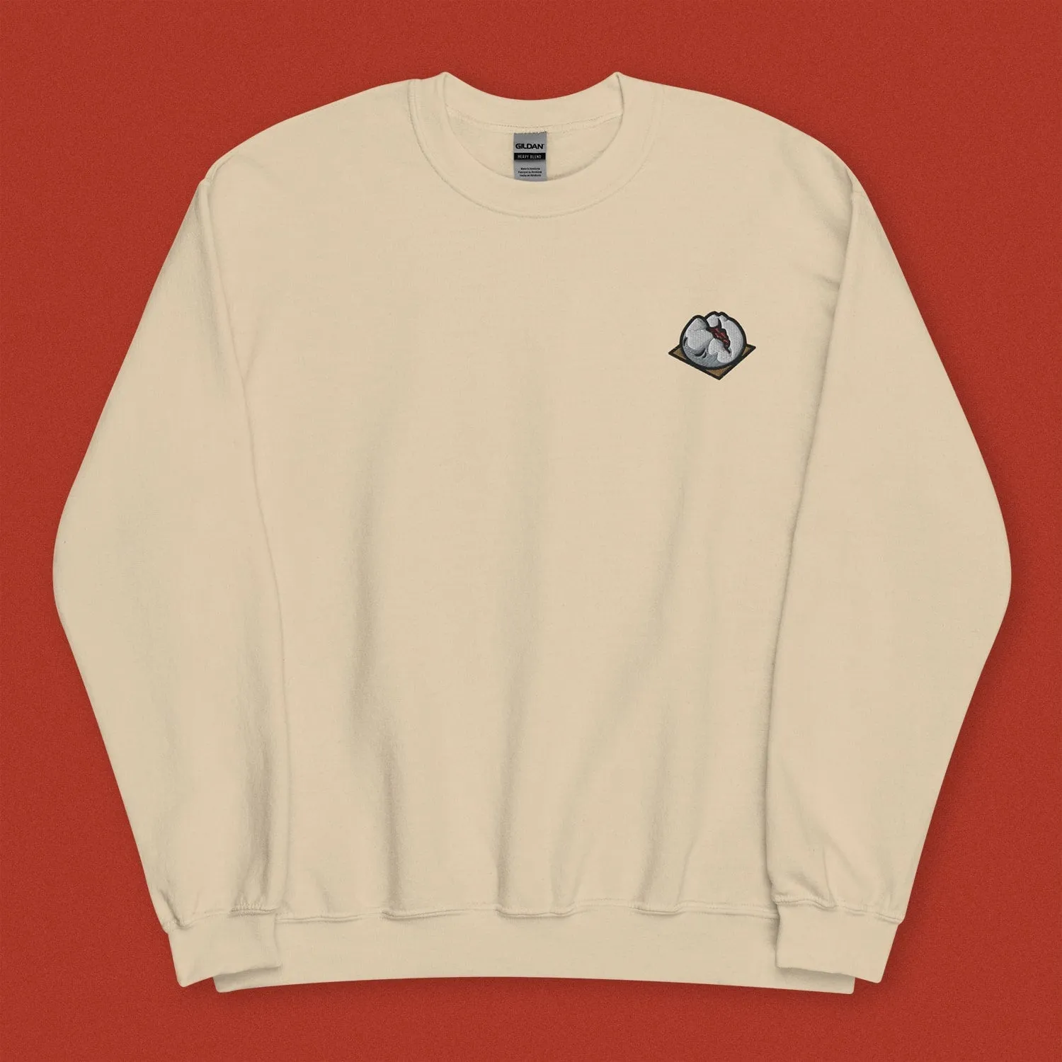 Char Siu Bao Embroidered Sweatshirt