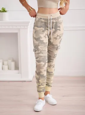 CHRLDR Faded Camo Cargo Sweatpant