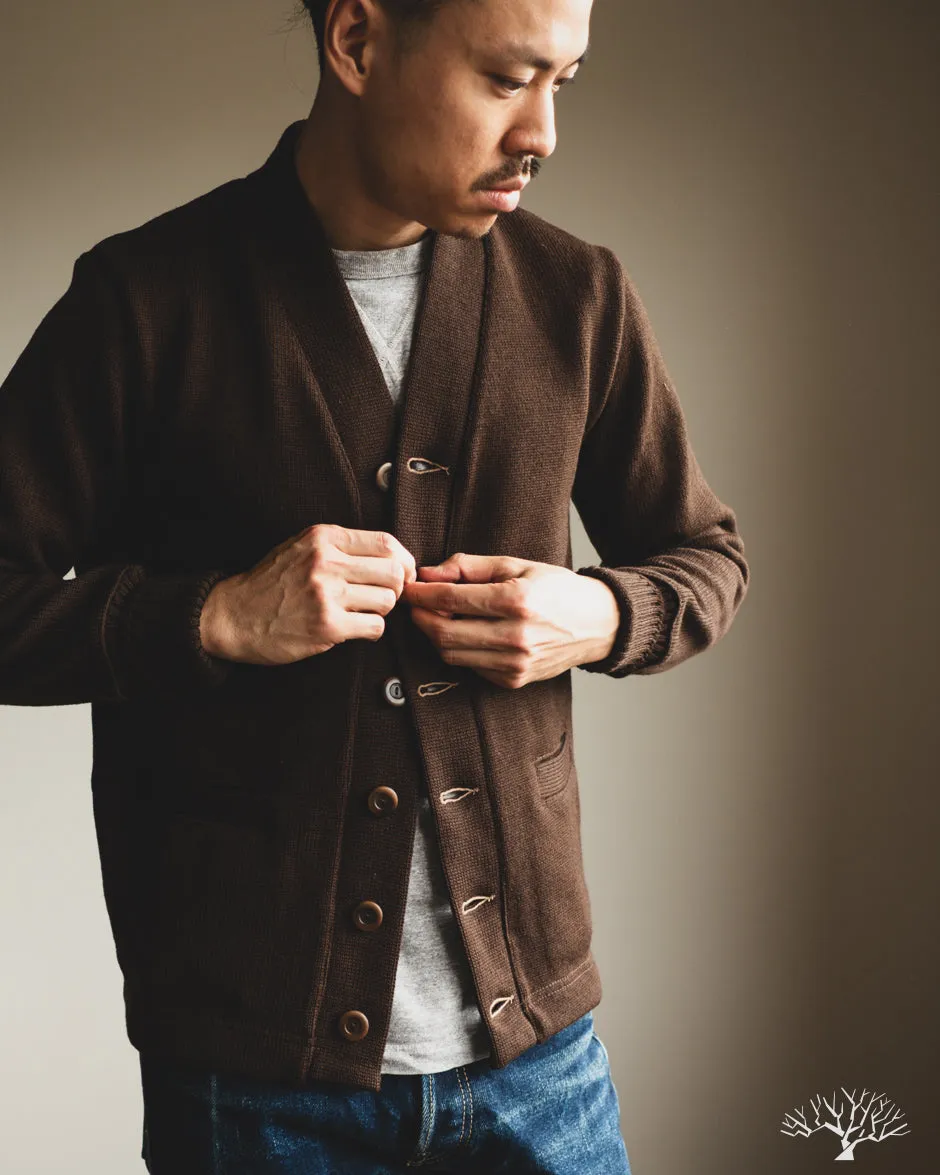 Classic Cardigan - Brown (Modified)