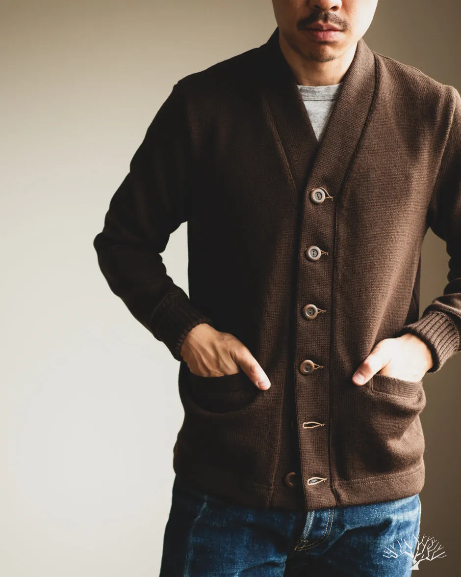 Classic Cardigan - Brown (Modified)