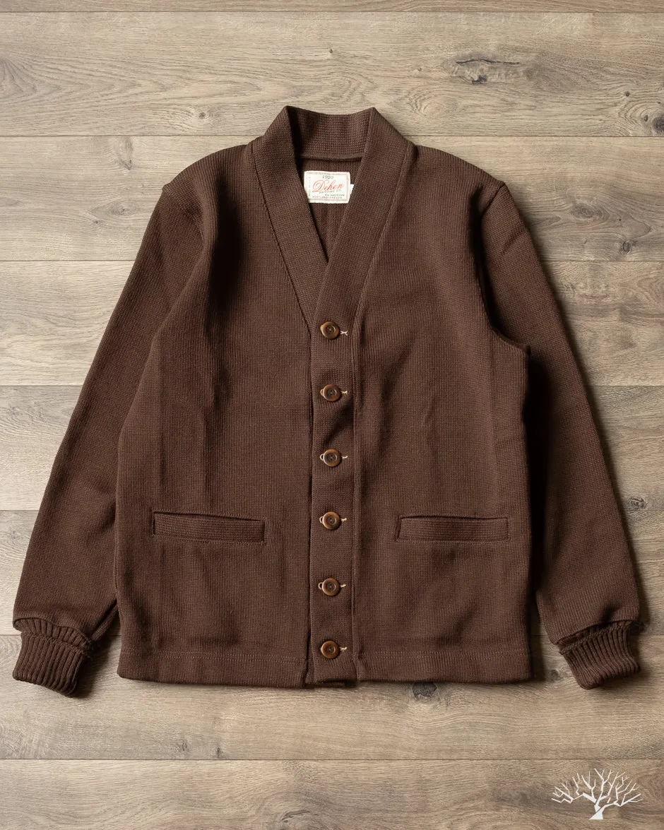 Classic Cardigan - Brown (Modified)