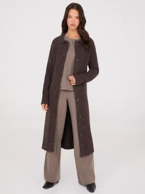 Collared Button-Front Duster