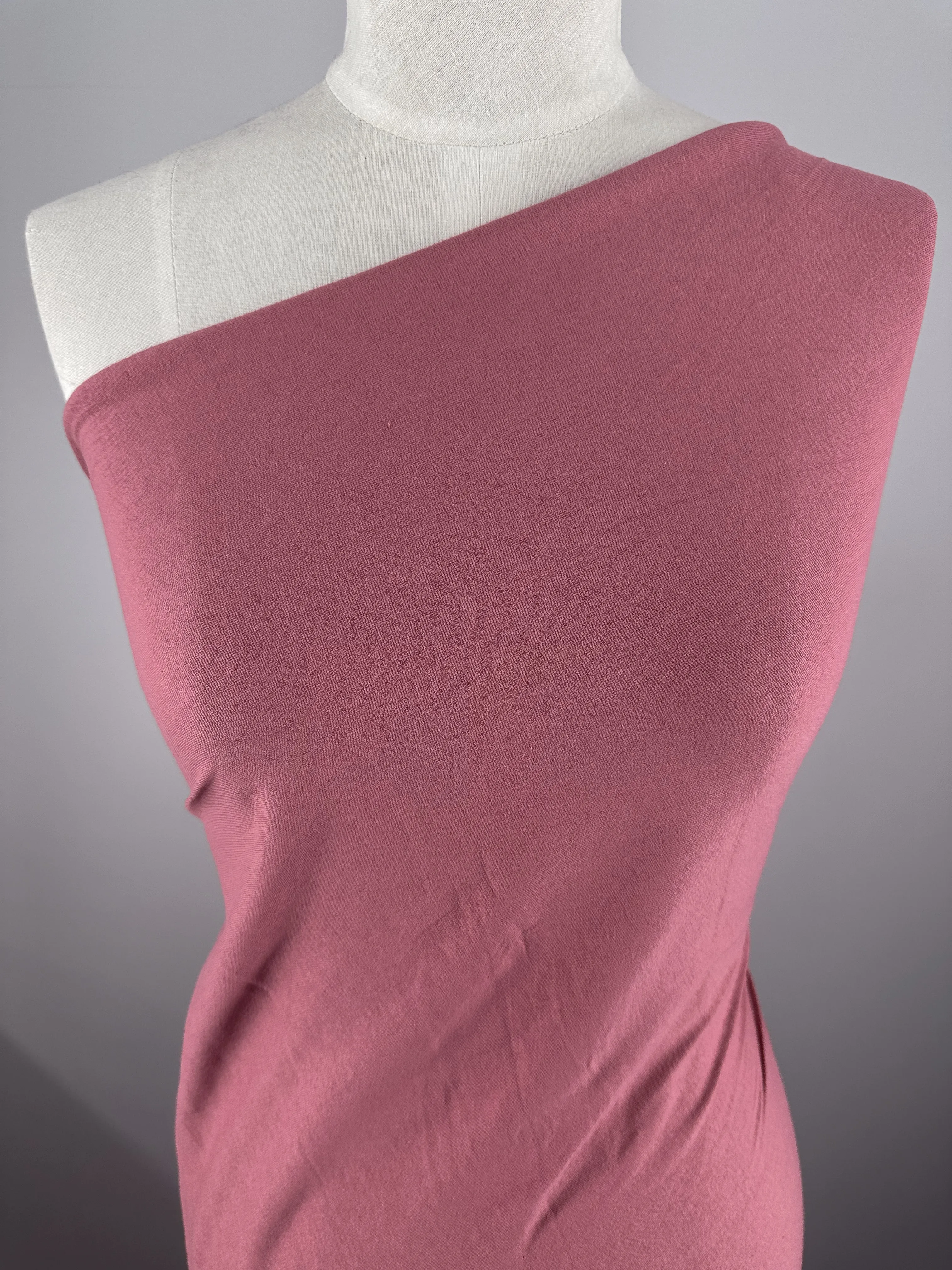 Cotton Jersey - Slate Rose - 175cm