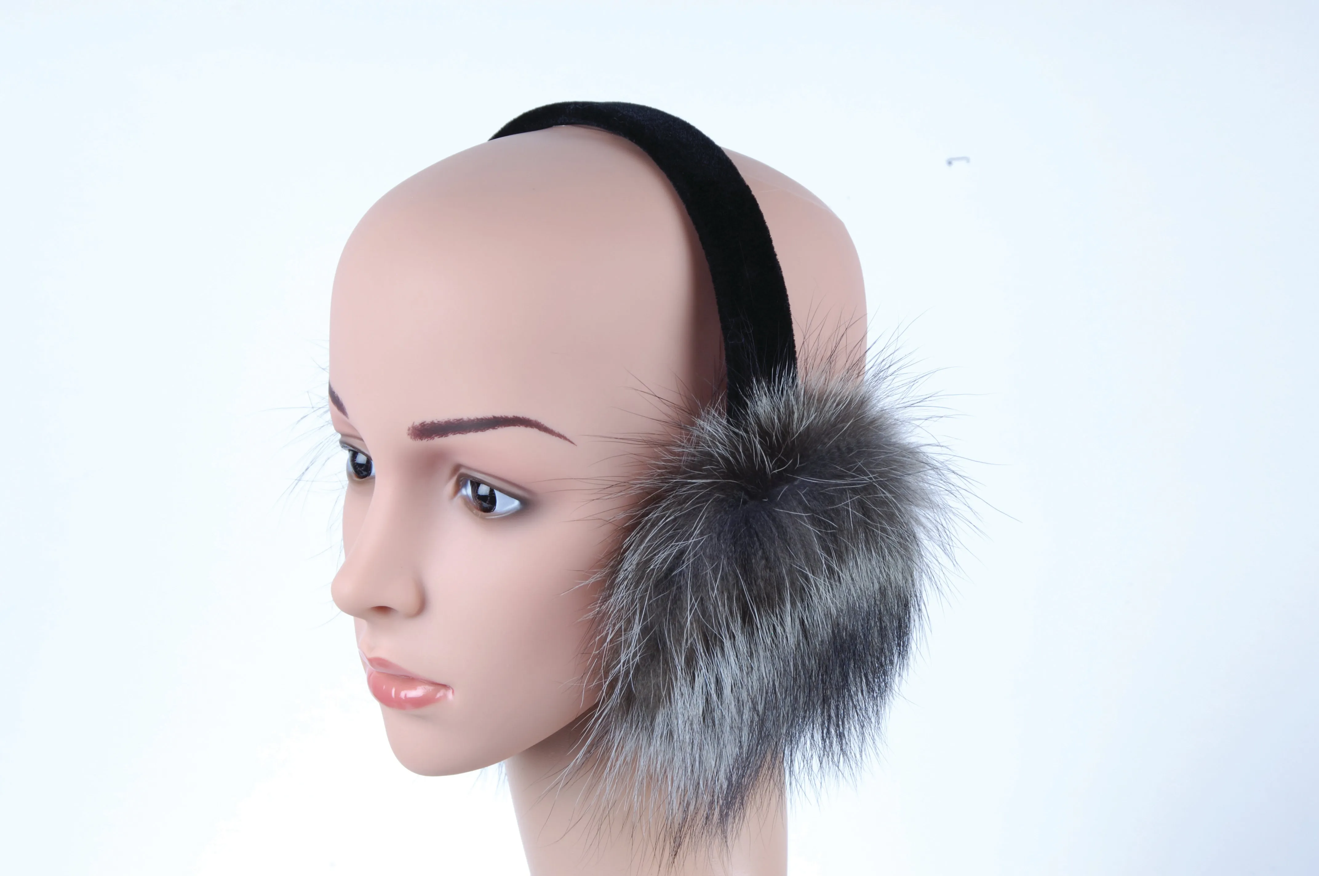 Custom Made Ear Muffs - Raccoon