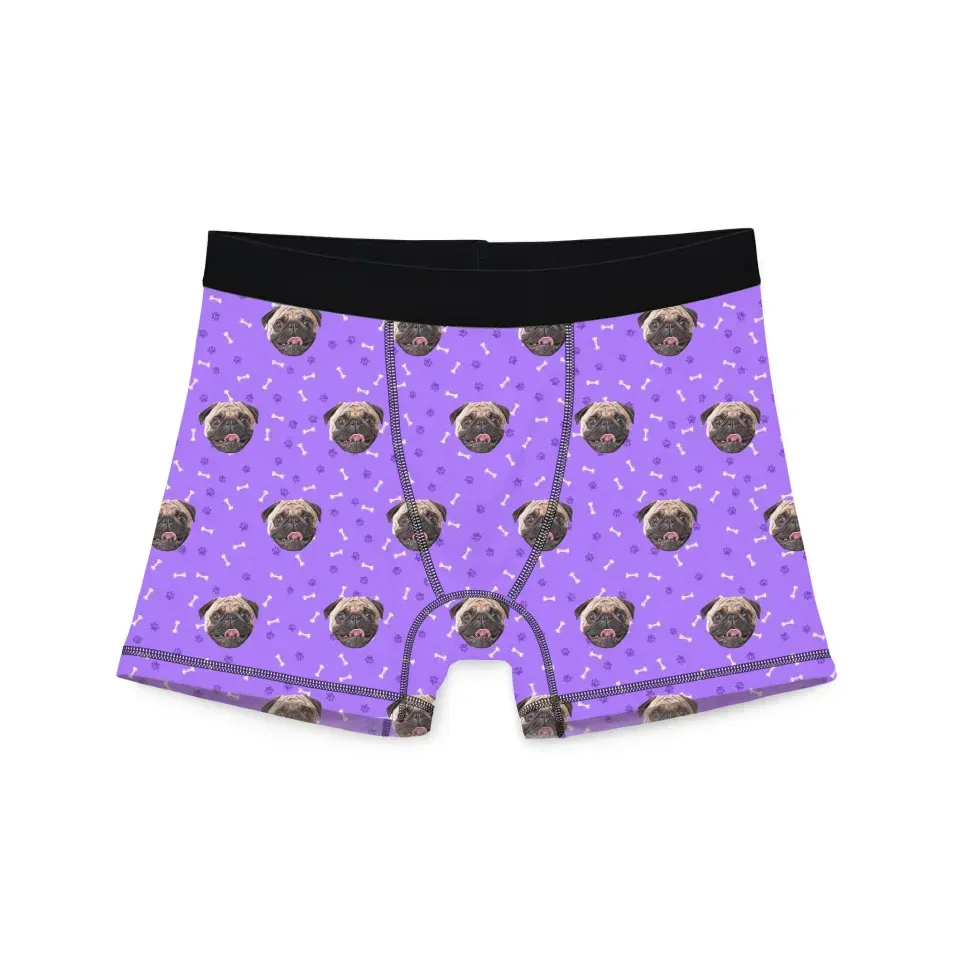 Custom Men Boxer Dog Bone