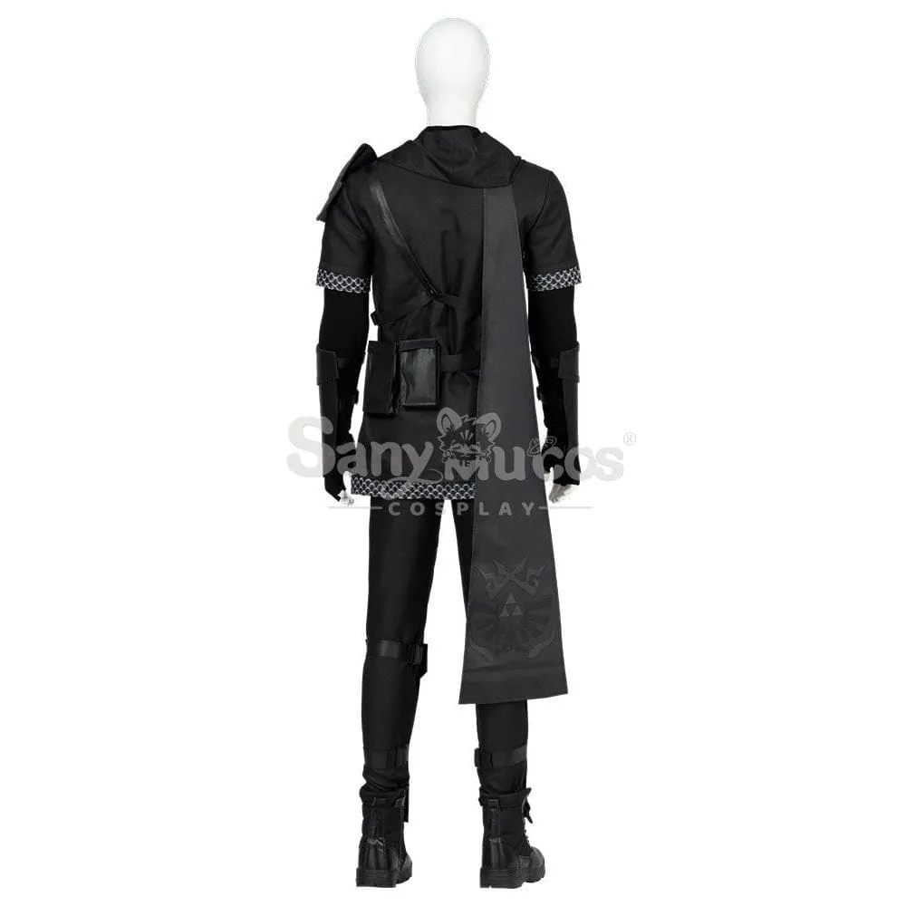 【Custom-Tailor】Game The Legend of Zelda Cosplay Black Link Black Cosplay Costume