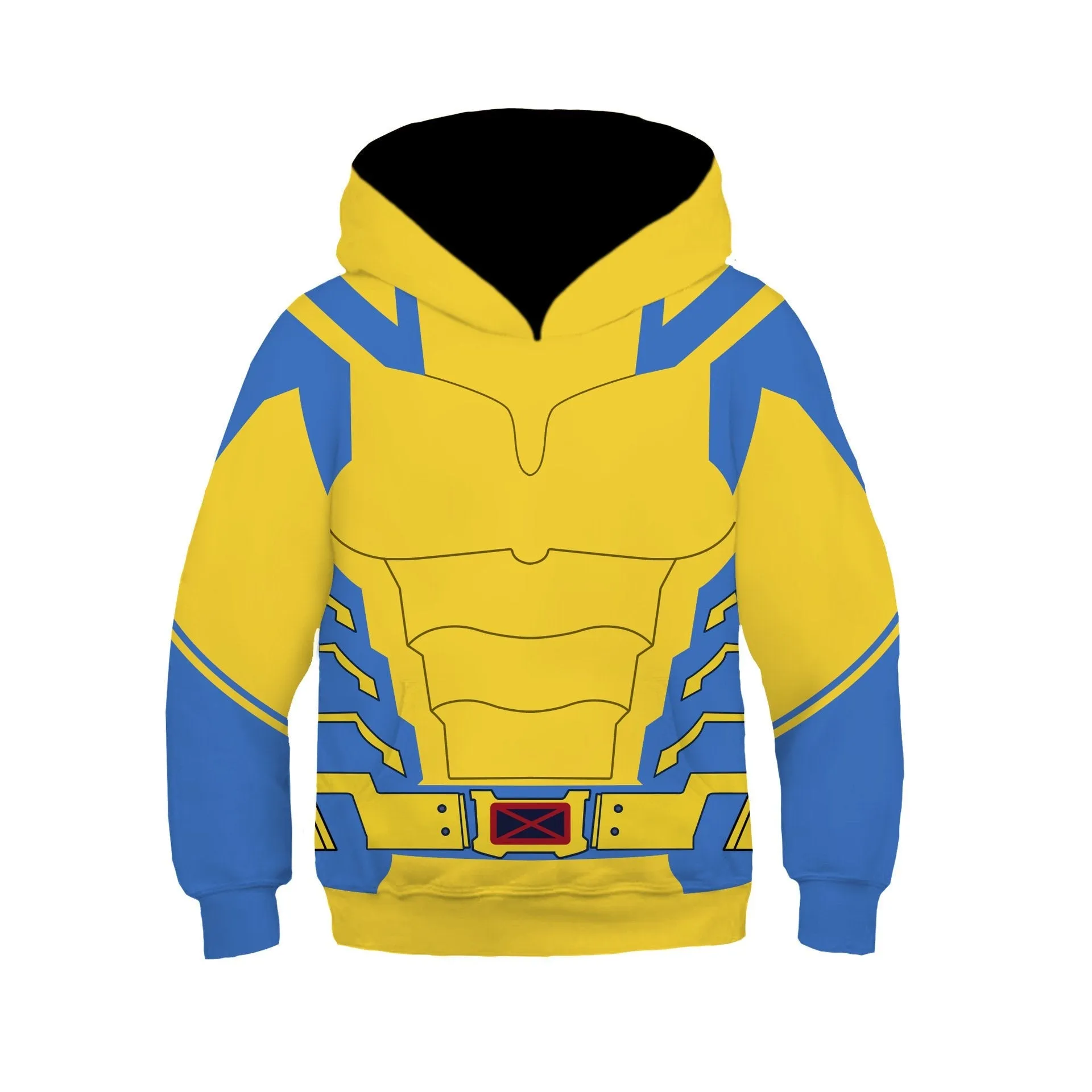 Deadpool and Wolverine Children 3D cartoon Sweater Jumpsuit cosplay