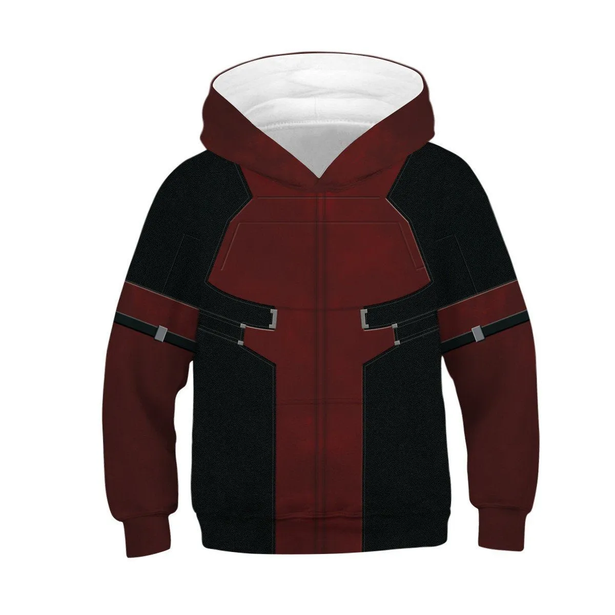 Deadpool and Wolverine Children 3D cartoon Sweater Jumpsuit cosplay