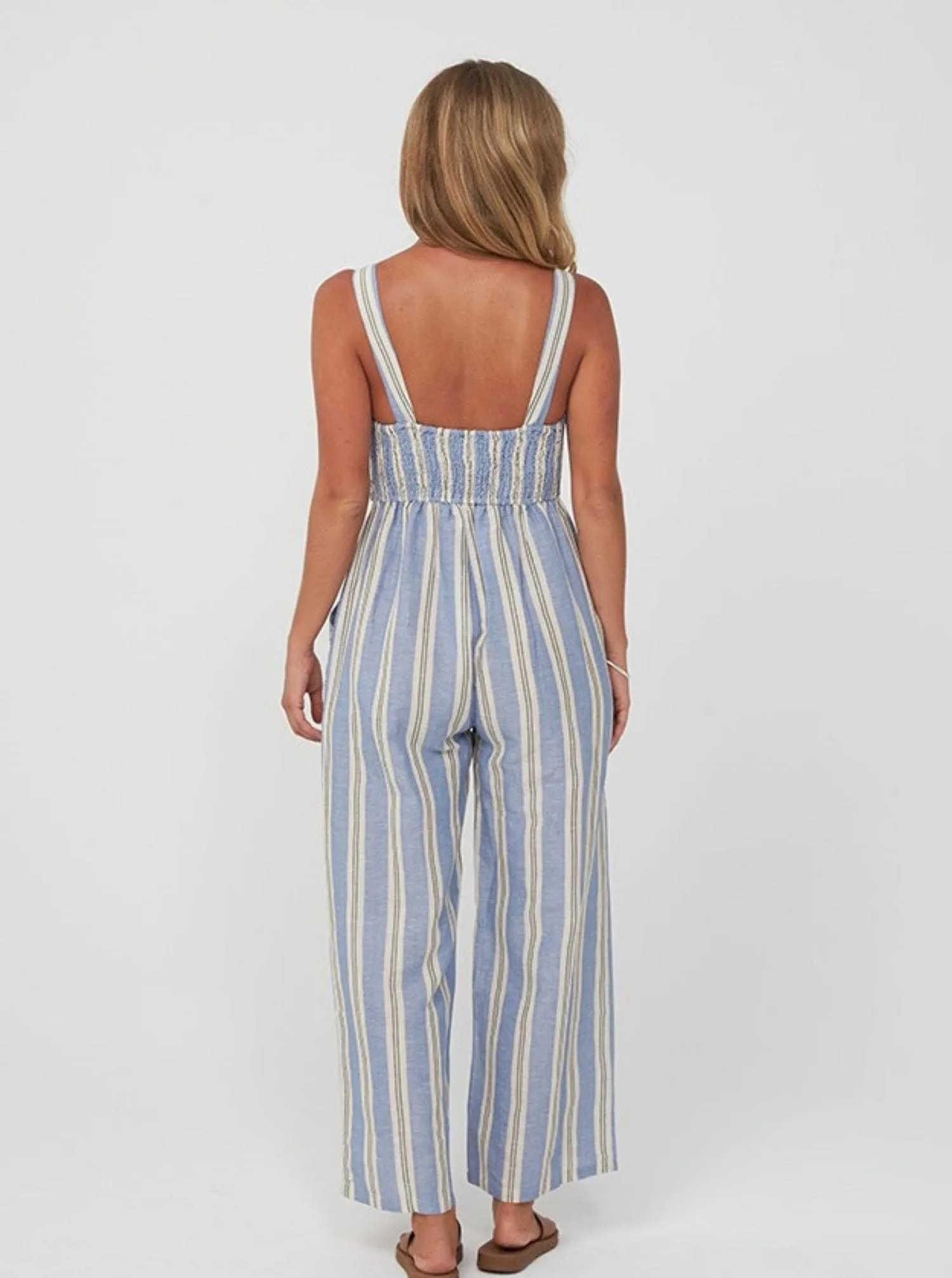 DERBY Jumpsuit | Blue Stripe