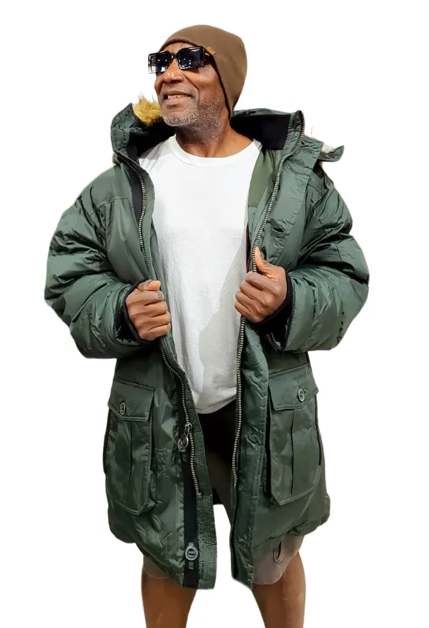 Devon Sport Winter Men's Noiz Parka Jacket Olive