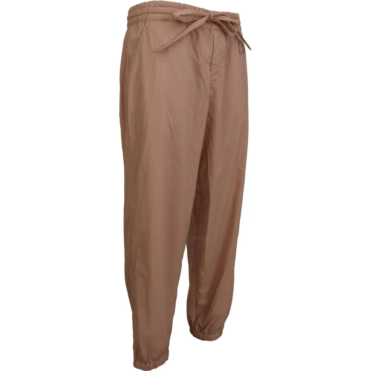 Dolce & Gabbana Elegant Peach Casual Sweatpants