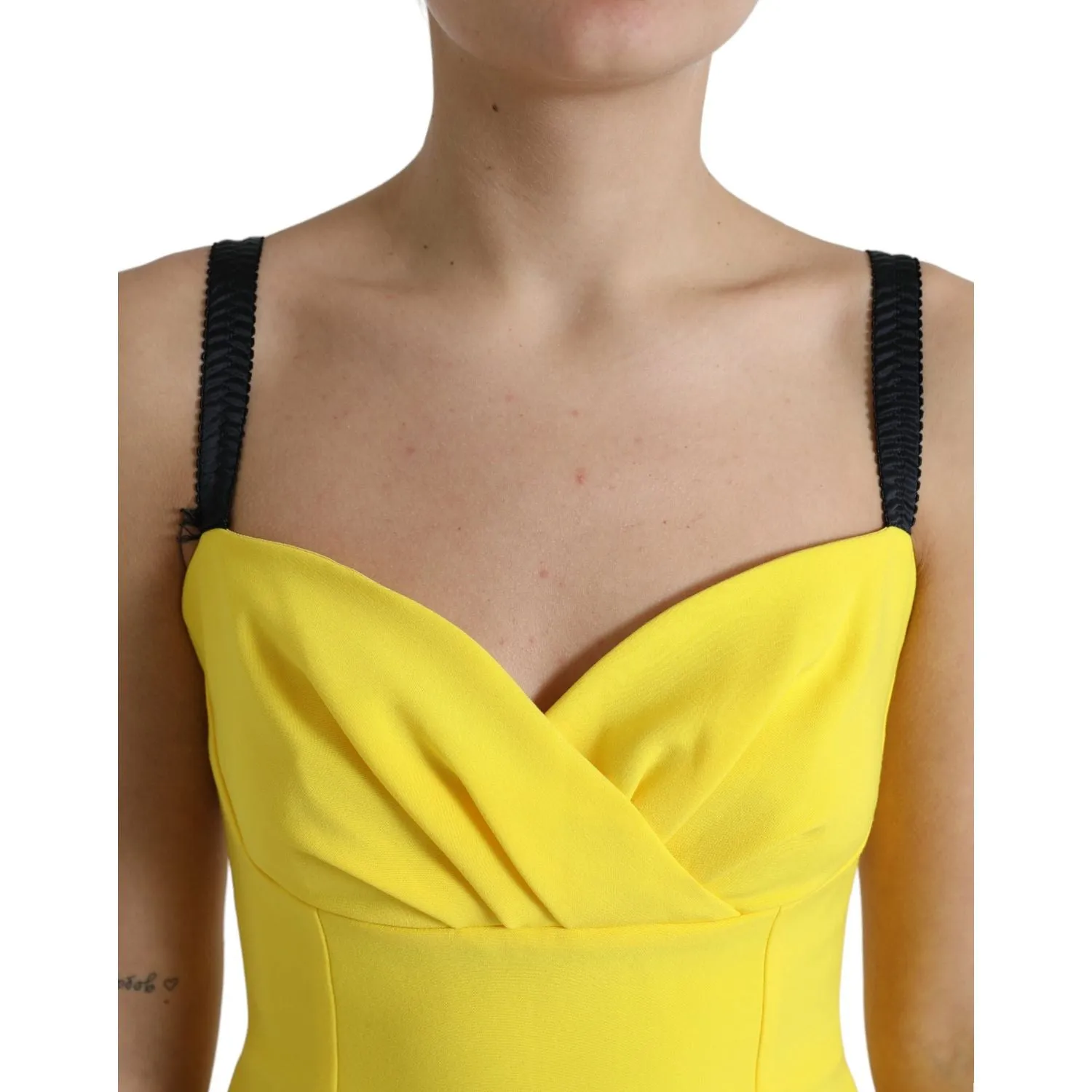 Dolce & Gabbana Sunshine Chic Sleeveless Midi Dress