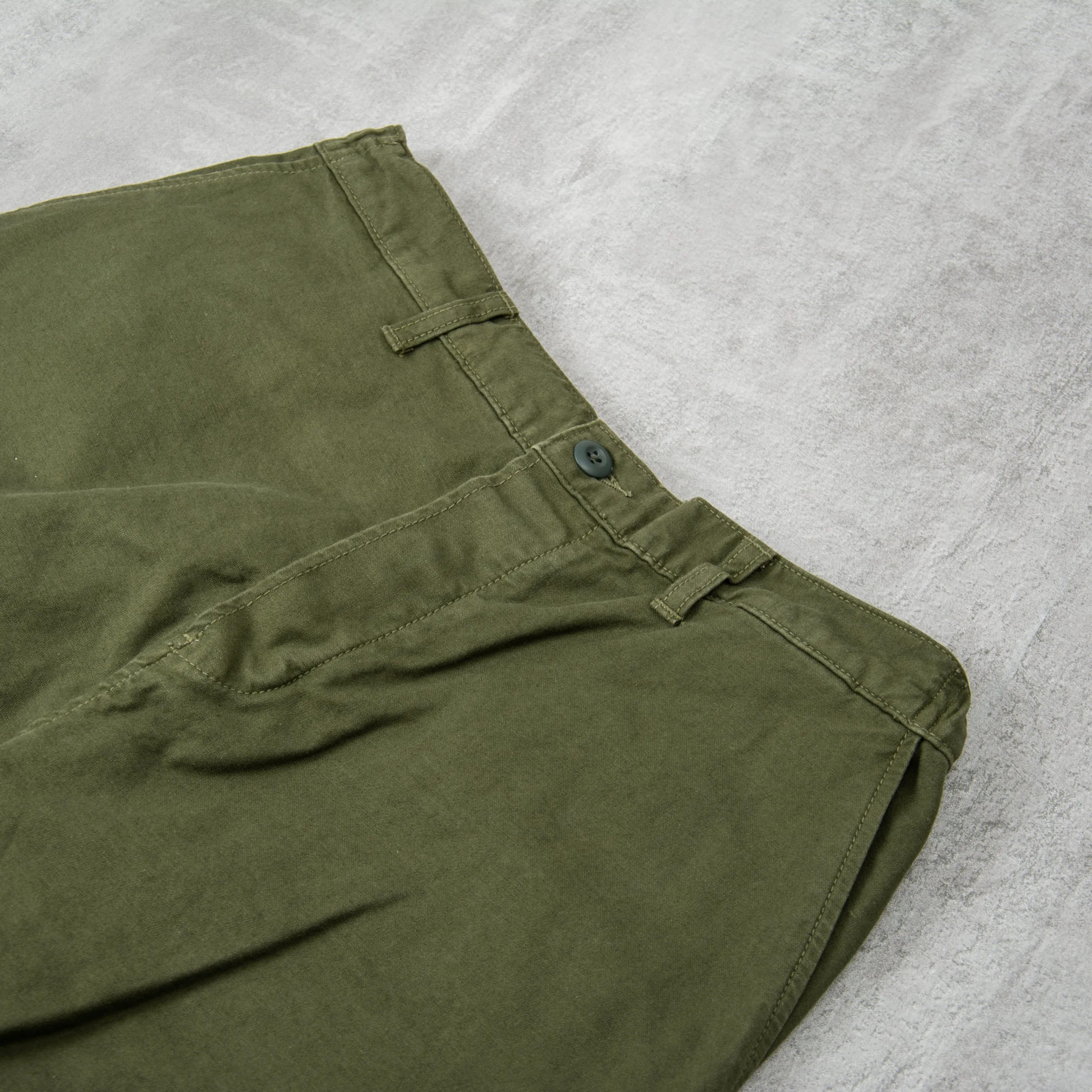 Edwin Sentinel Cargo Pant Back Sateen - Kombu Green