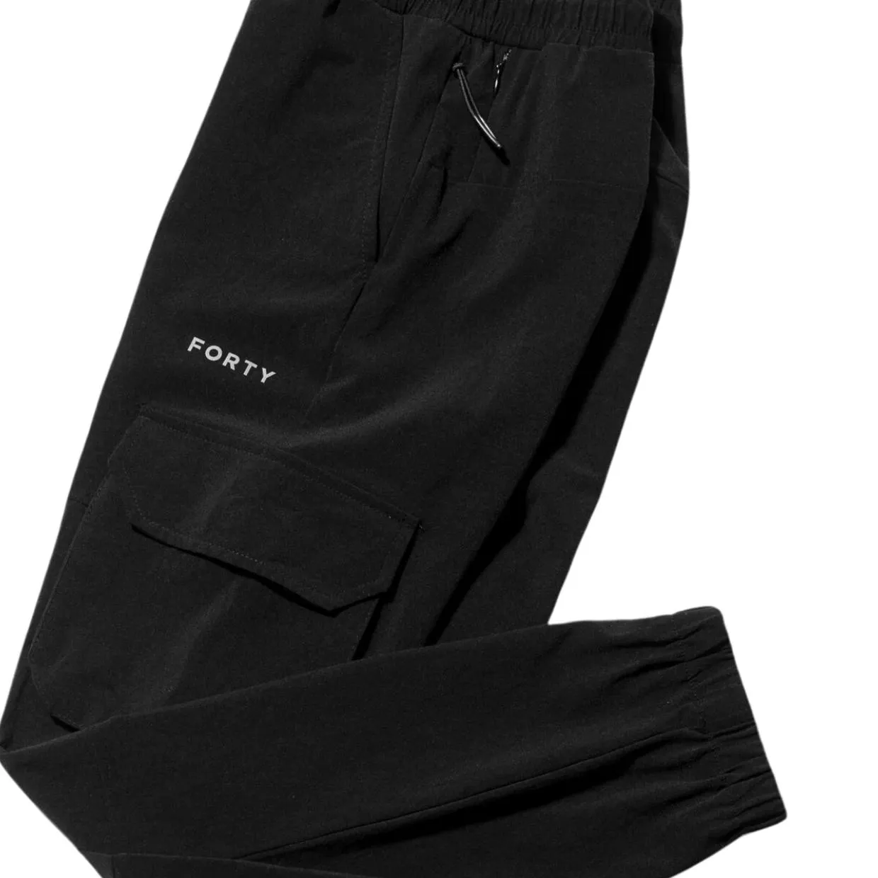 Forty Kids Kirk Black Cargo Pants