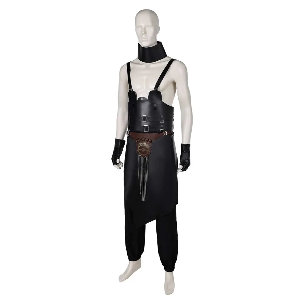 Furiosa: A Mad Max Saga Rictus Erectus Black Outfit Party Carnival Halloween Cosplay Costume