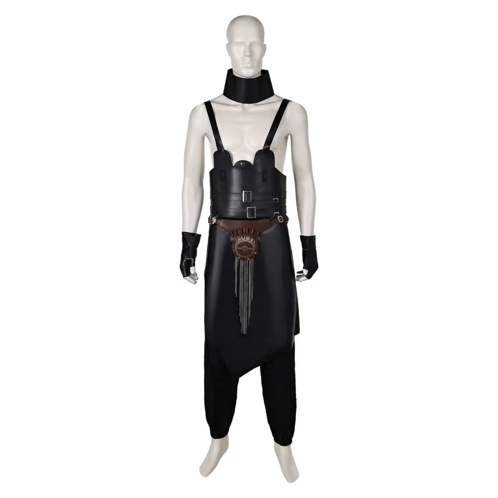 Furiosa: A Mad Max Saga Rictus Erectus Black Outfit Party Carnival Halloween Cosplay Costume