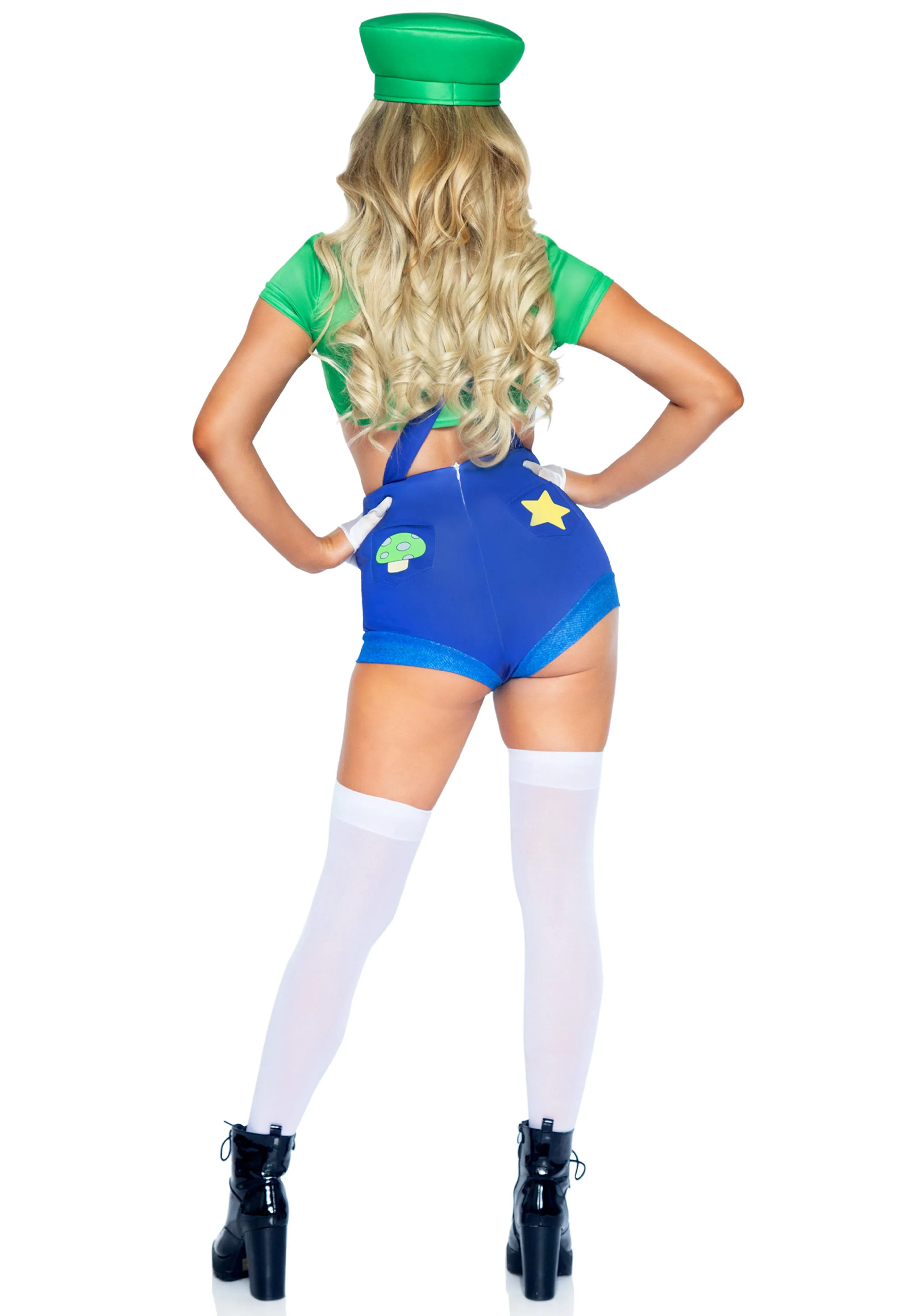 Gamer Sidekick Halloween Costume - Green/Blue