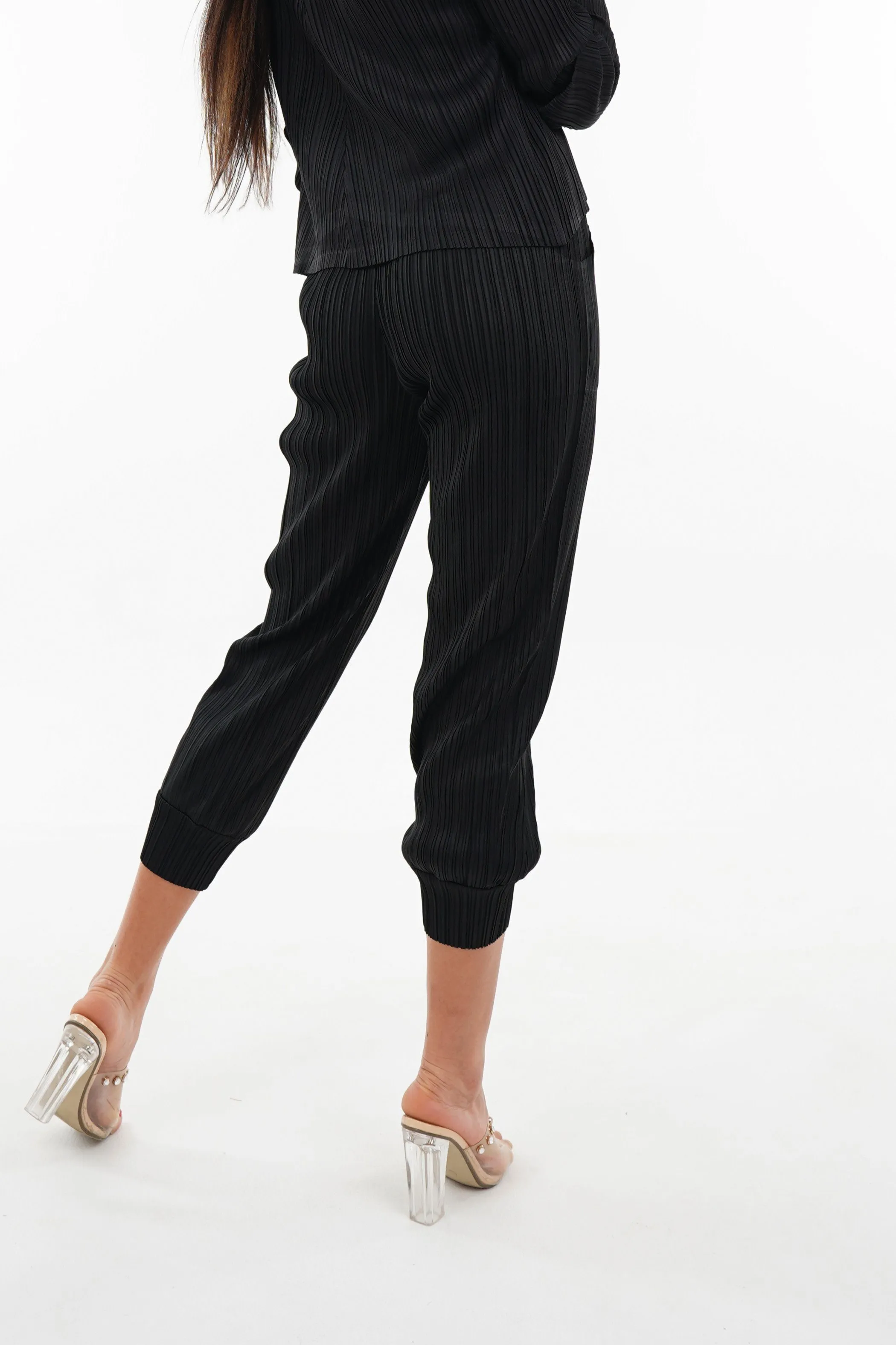 Harem Slim Pleated Pants