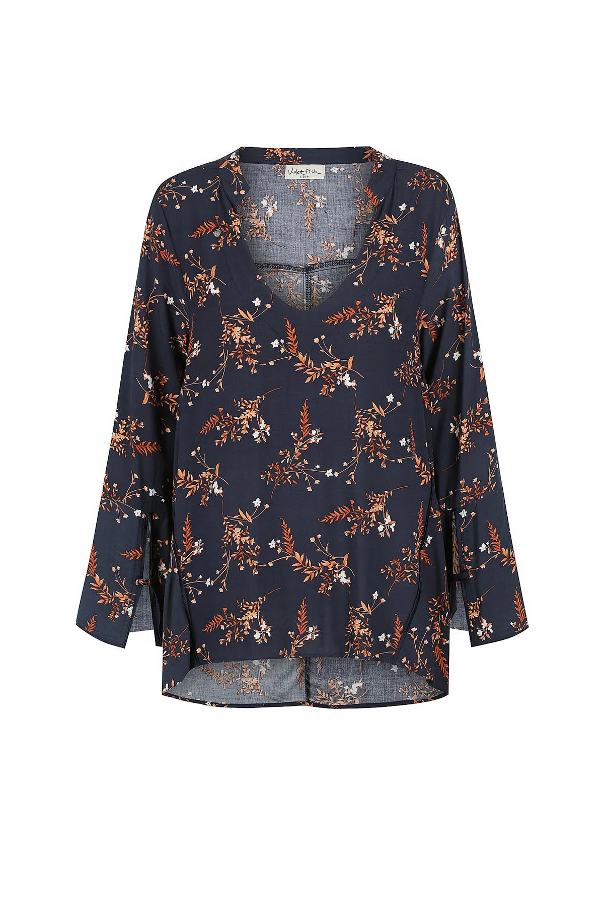 Heathcote Top - Autumn Floral