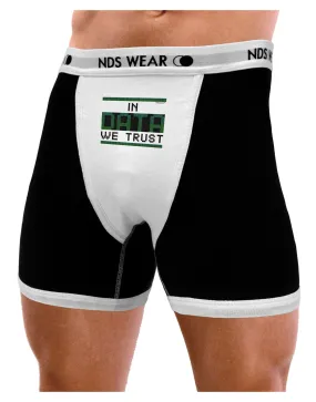 In Data We Trust Mens Boxer Brief Underwear