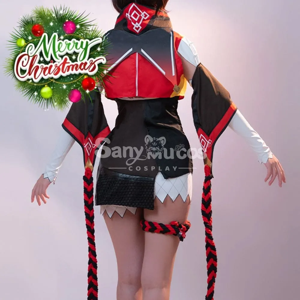 【In Stock】Game Genshin Impact Cosplay Xinyan Cosplay Costume