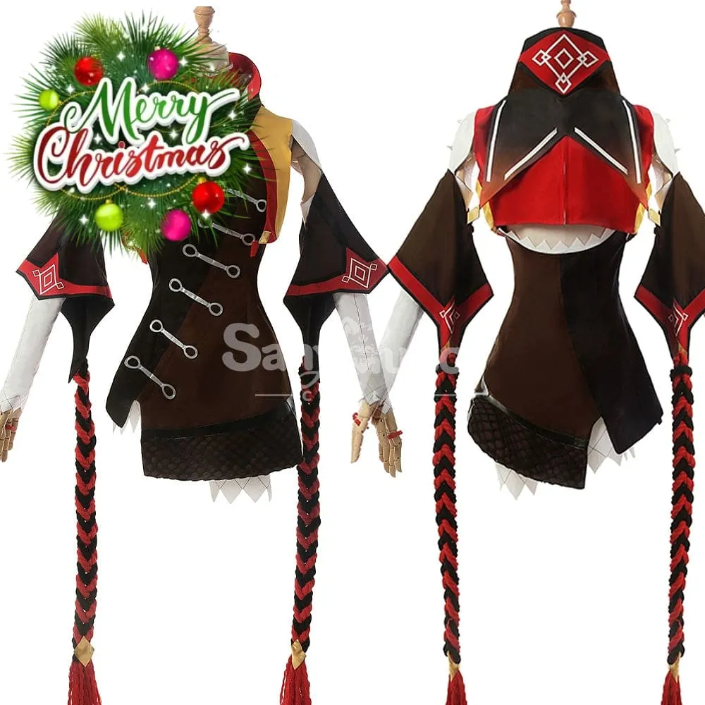 【In Stock】Game Genshin Impact Cosplay Xinyan Cosplay Costume