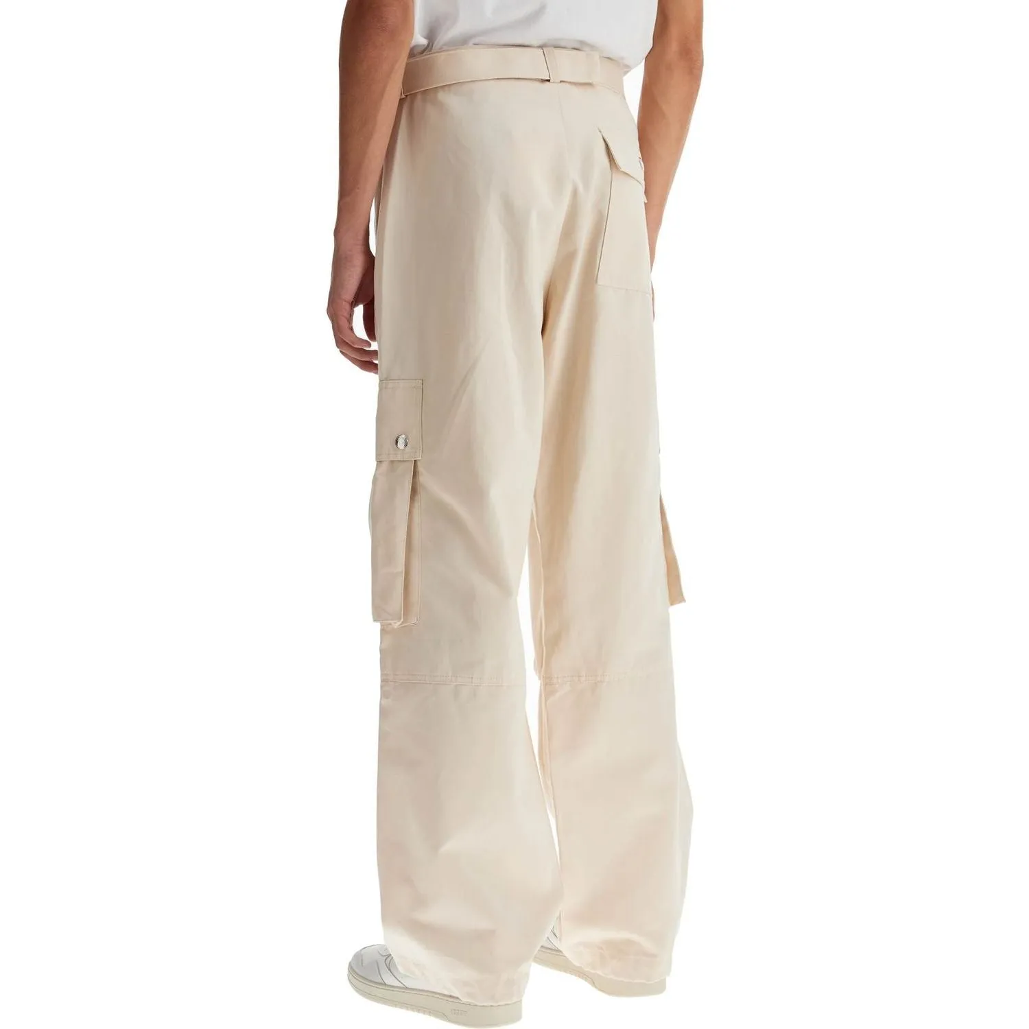 Jacquemus cargo gabardine trousers in eight